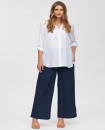 Made in Italy JOSEPH Blue Linen Maternity Pants